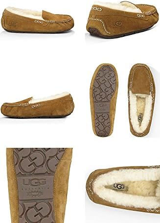 【新品未使用】UGG アンスレー　チェスナット24㎝ Amazon | [UGG] [アグ] アンスレー モカシン レディース ANSLEY